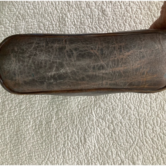 Jane Yoo leather hand painted crossbody purse - Picture 5 of 6